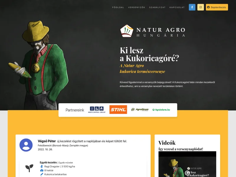 Kukoricagóré competition