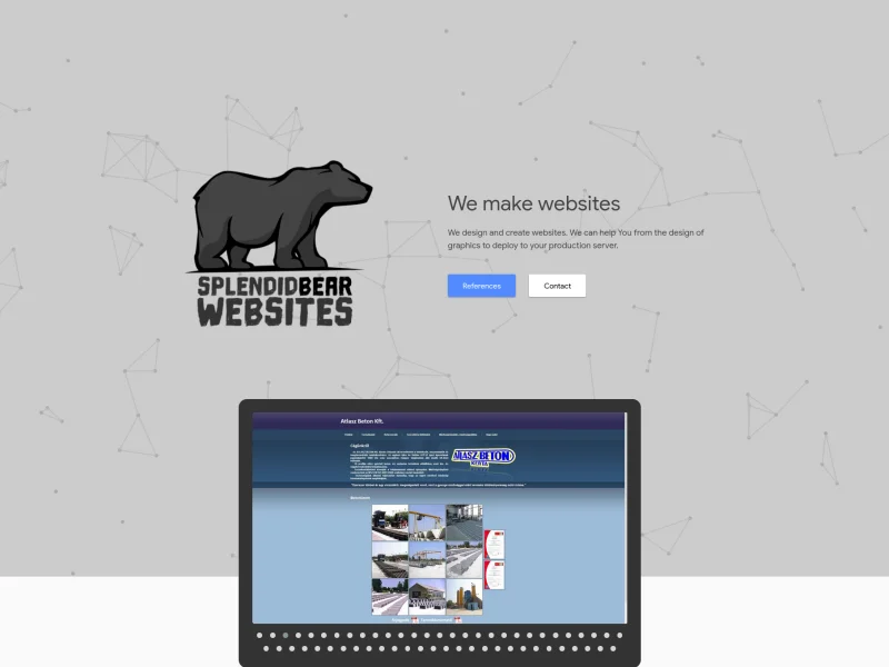SplendidBear Websites • version #1