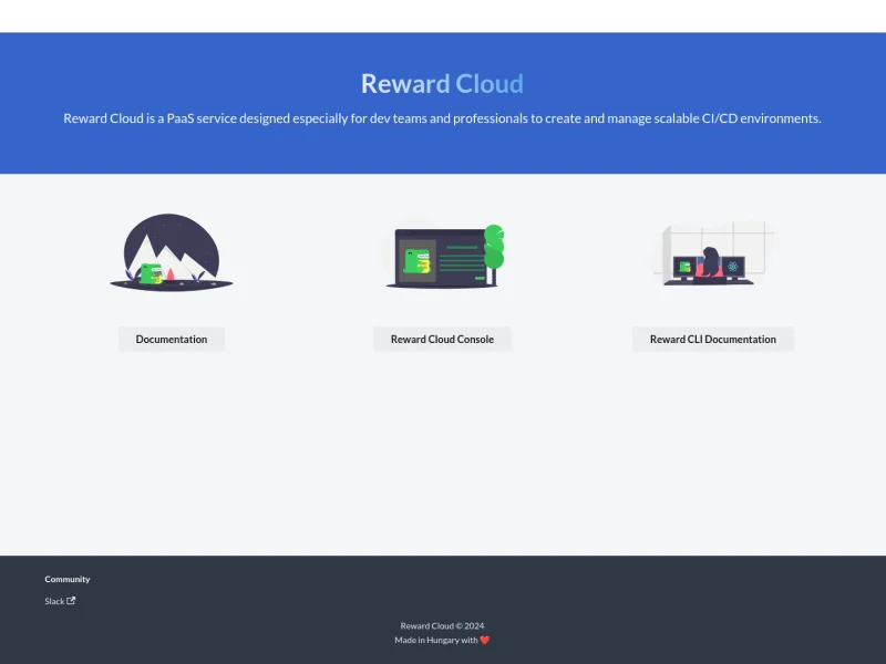 ITG Commerce • Reward Cloud console project thumbnail