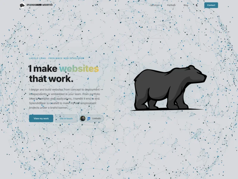 SplendidBear Websites • version #2