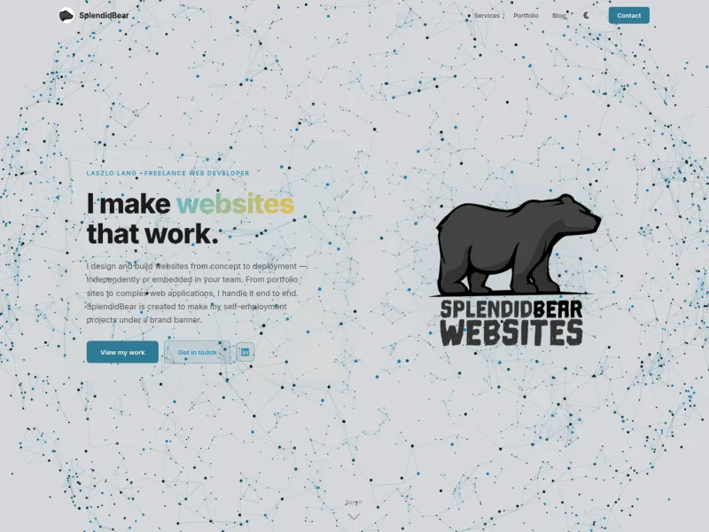 SplendidBear Websites • version #2
