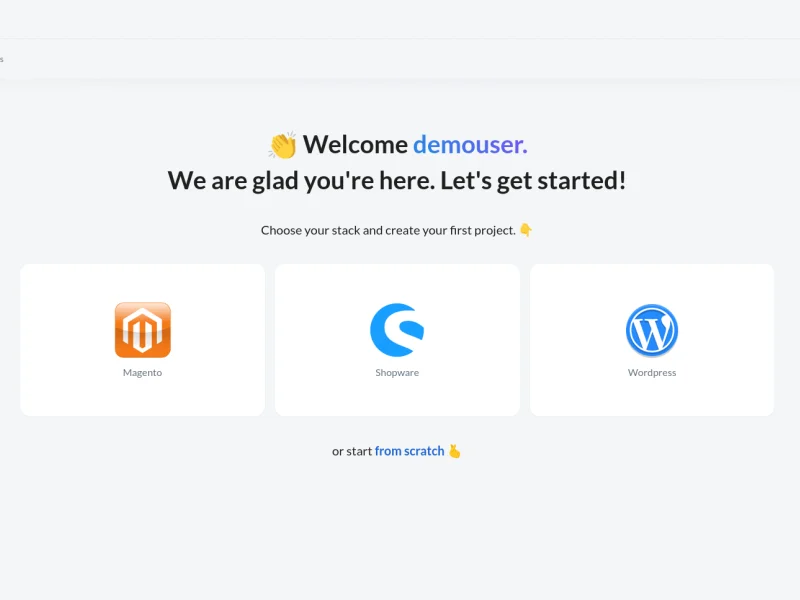 ITG Commerce • Reward Cloud console project thumbnail